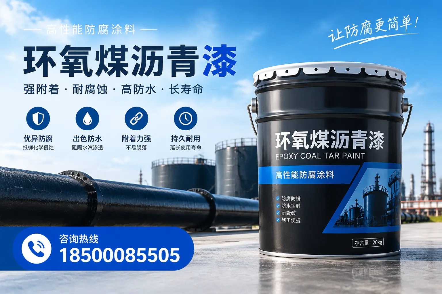 如何选择合适的环氧煤沥青漆?唐山用户必看技巧